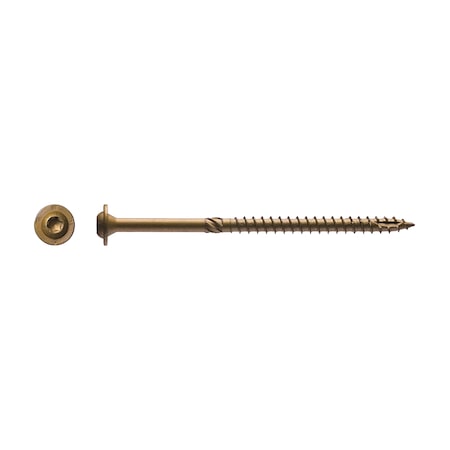 Big Timber #17 X 4 In. Star Drive Round Washer Head Lag Screw (25-Pack) CTX174-25